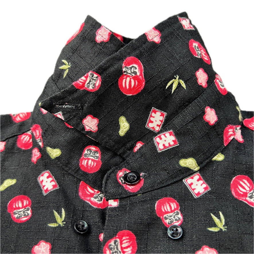 Japanese Cotton NAKED & FAMOUS Samurai Tomato Shirt