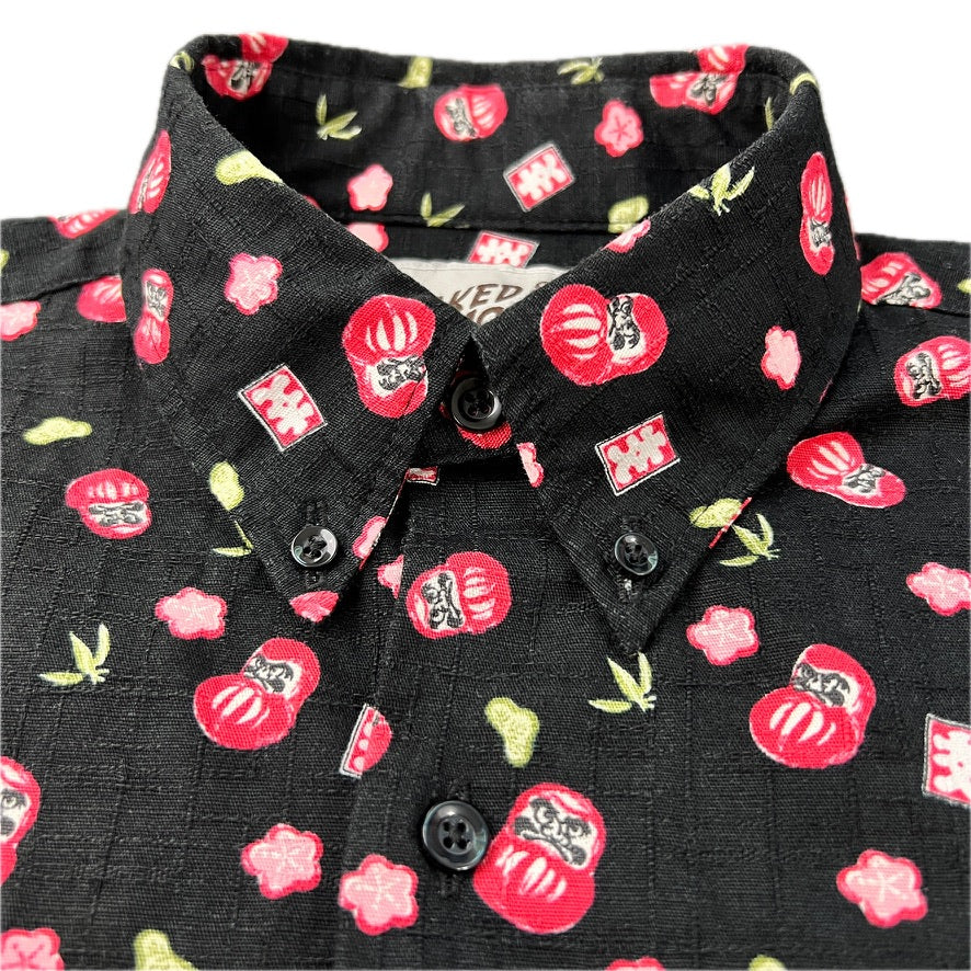 Japanese Cotton NAKED & FAMOUS Samurai Tomato Shirt