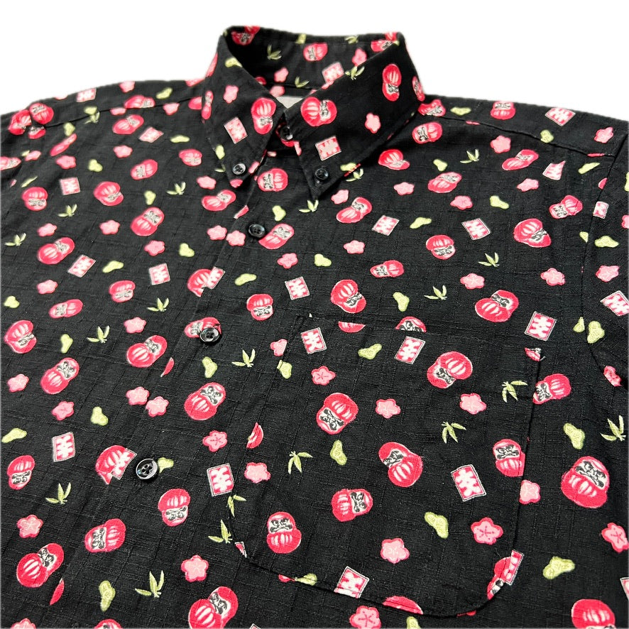 Japanese Cotton NAKED & FAMOUS Samurai Tomato Shirt