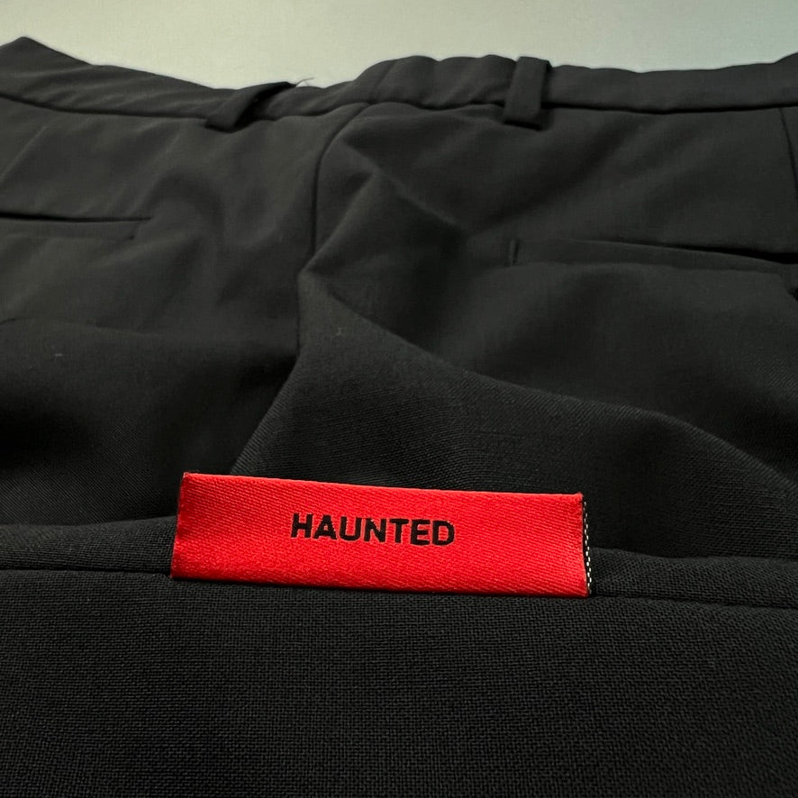 MSGM HAUNTED Pleated Virgin Wool Trousers