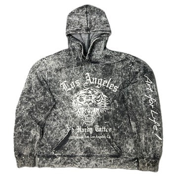 ED HARDY Tiger Graphic Hoodie