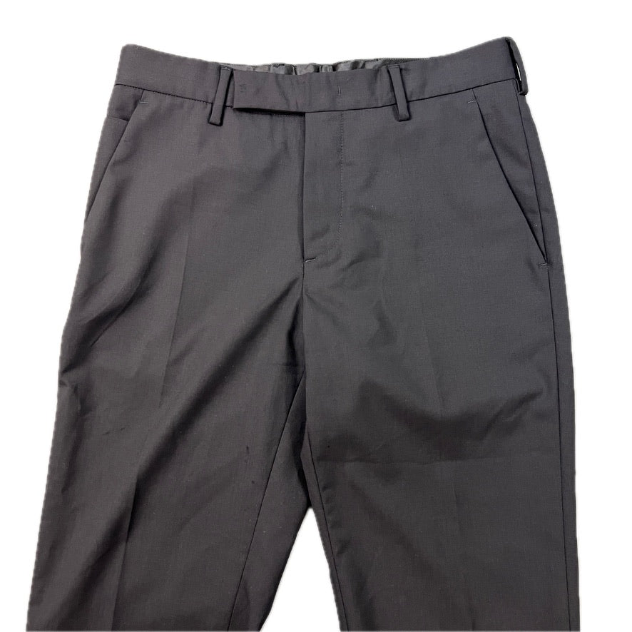 MSGM HAUNTED Pleated Virgin Wool Trousers