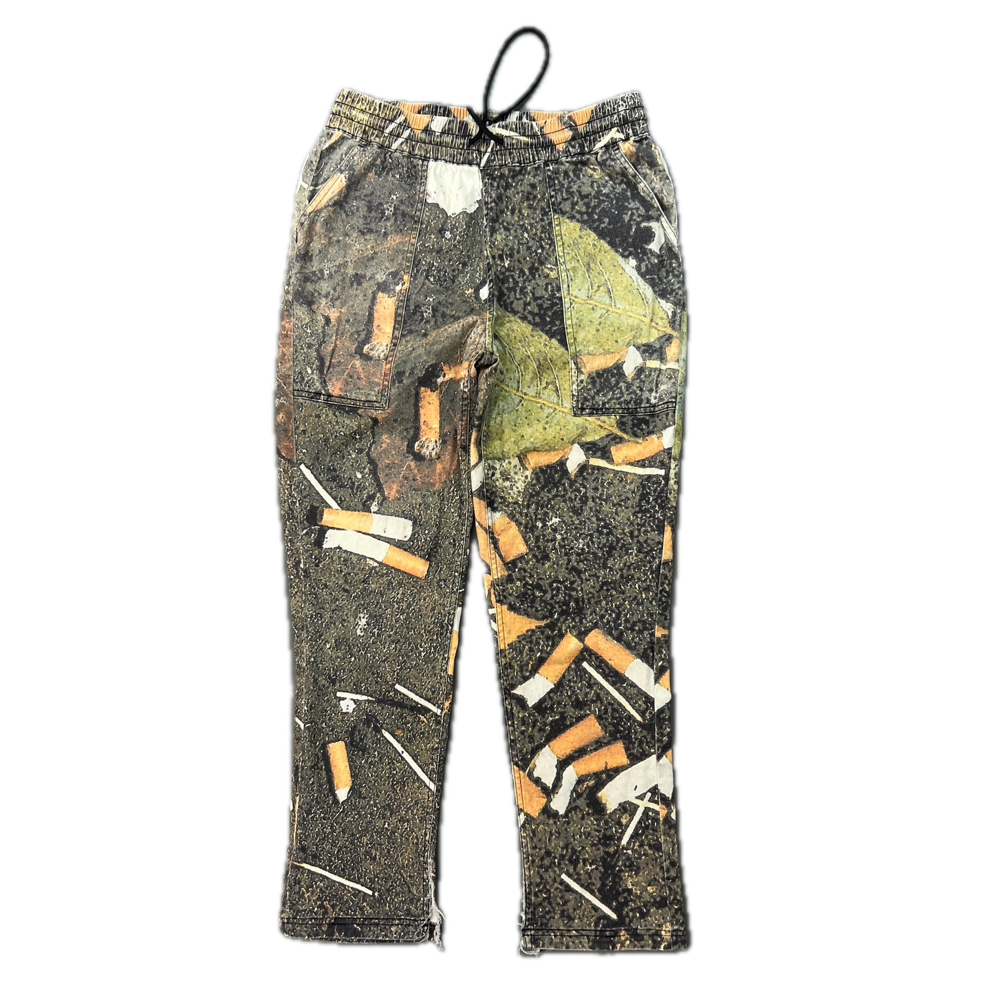 Pleasures NOW Cigarette Camo Flared Pants