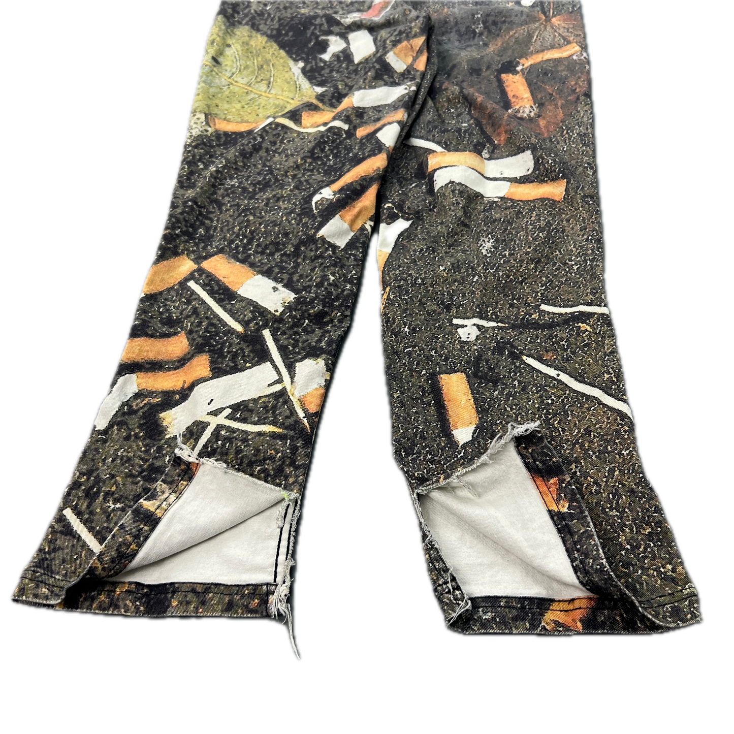 Pleasures NOW Cigarette Camo Flared Pants