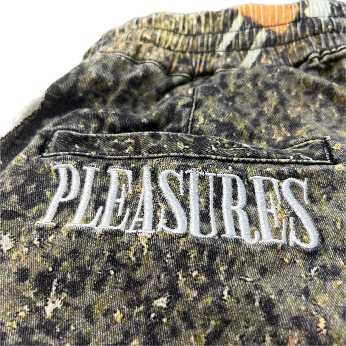 Pleasures NOW Cigarette Camo Flared Pants